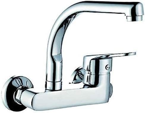 خلاط مياه المطبخ متعدد الالوان ((خلاط مطبخ نيكل يثبت على الحائط(سلفر)))