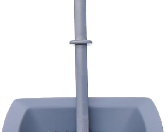 طقم مرحاض من يورك بتصميم رمادي سموكي